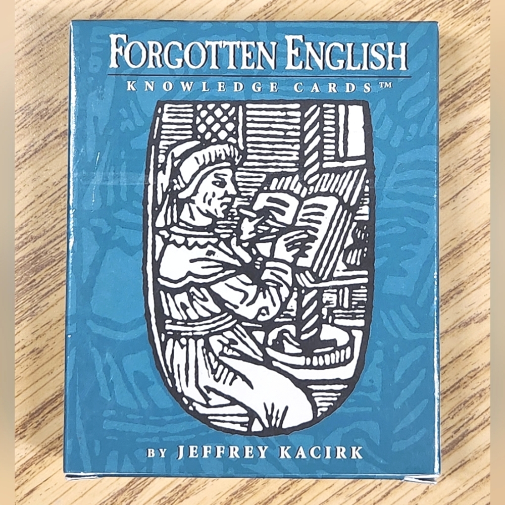 Forgotten English Knowledge Cards
